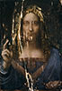 Best seller oil painting reproduction - Salvator Mundi (un-restored) by Leonardo da Vinci handmade by PaintingsPal artist Zany Y